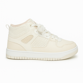 Pink Color Block High Top sneakers