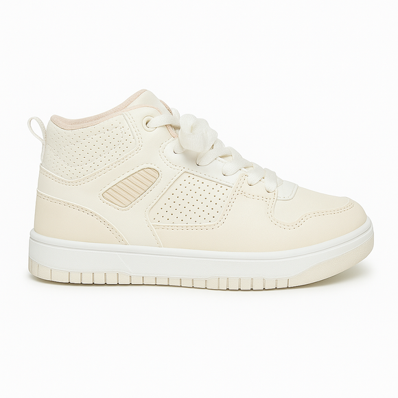 Pink Color Block High Top sneakers