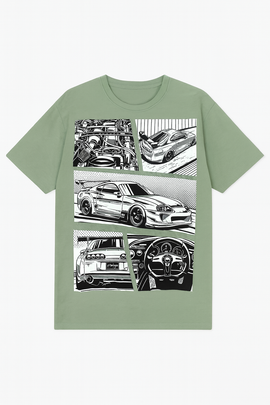 Graphic Tee Green - 0