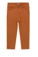 Rust Grey 5 Pocket Coloured Denim Orange-2