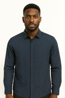 White Mens Casual Shirt-1