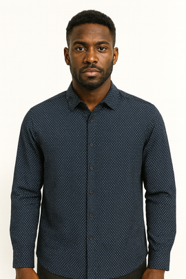 White Mens Casual Shirt