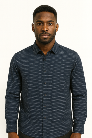 White Mens Casual Shirt