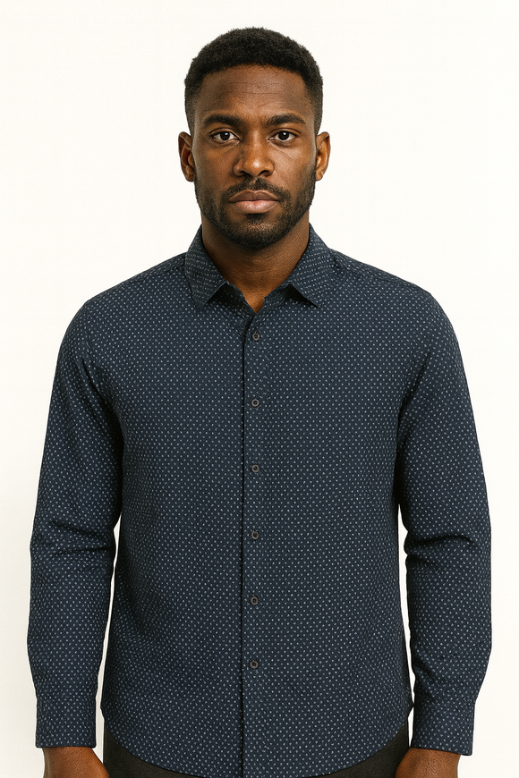 White Mens Casual Shirt