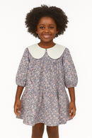 Aop Floral Peterpan Collar Dress Assorted-1