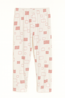 White Pink L S Pajama Sets Assorted-3