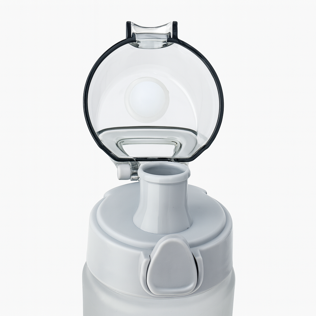 Black Water Bottle 600ml - 0
