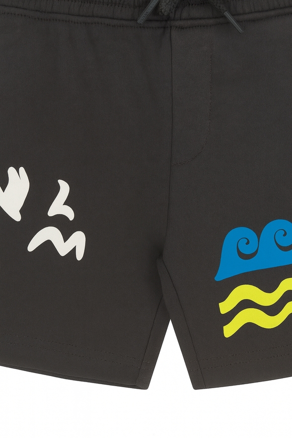 Junior Boys Charcoal Shorts