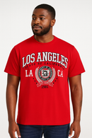 Red Graphic T Shirt-1