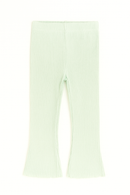 Sage Flared Trousers Green-3