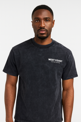 Black Lounge T Shirt Black