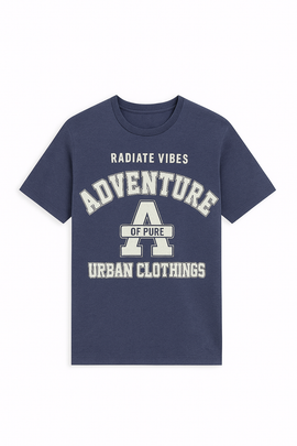 Graphic Tee Navy - 0