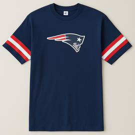 New England Patriots Lounge Tee Blue Small - 0