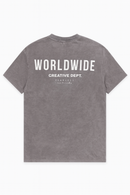 Grey Lounge T Shirt Mid Grey-2