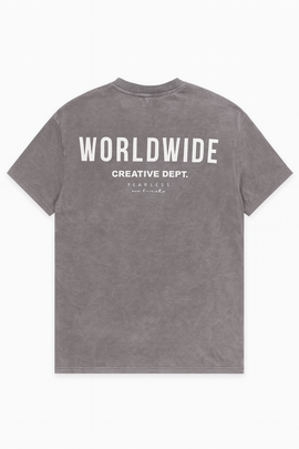 Grey Lounge T Shirt Mid Grey - 0