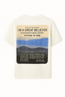 Pale Blue Graphic Tee Pale-2