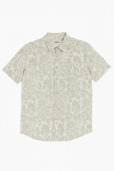 Green Mens Casual Shirt - 0