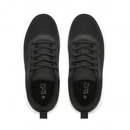 Black Material Block Sneakers-2
