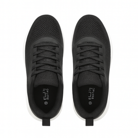Black Material Block Sneakers - 0