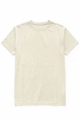 Solid Tee Beige - 0