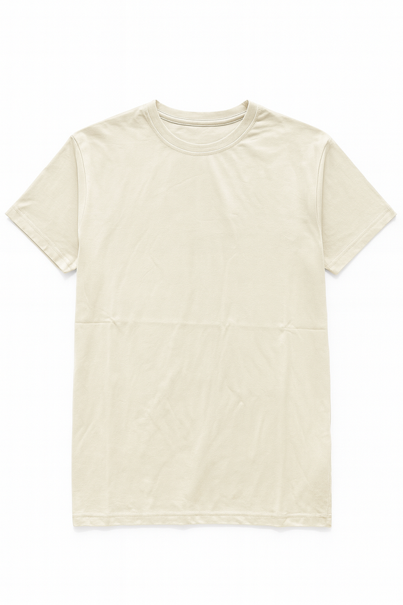 Solid Tee Beige