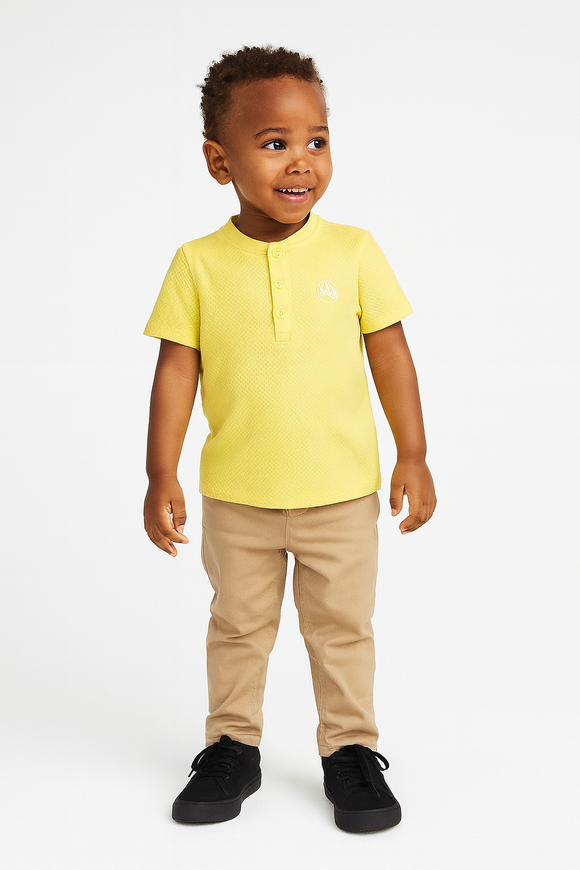 Asst Short Sleeve Jacuard T Shirt Assorted