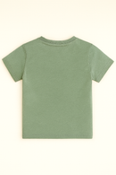 Mint Green Short Sleeve Henley Mint-3