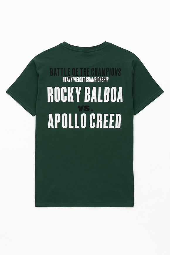 Green Rocky Drop Sholder Tshirt Green