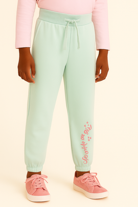 Mint Track Pants Green