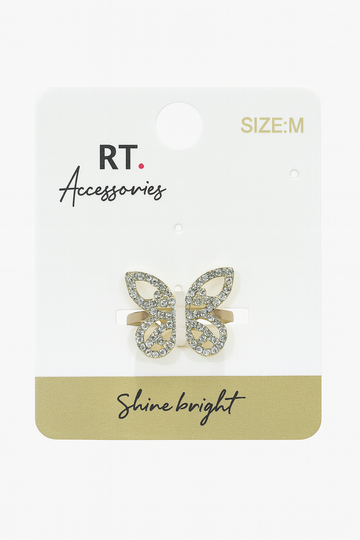 Gold Embelished Ring