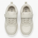 Beige Rubber Overlayed Chubky Sneakers-3