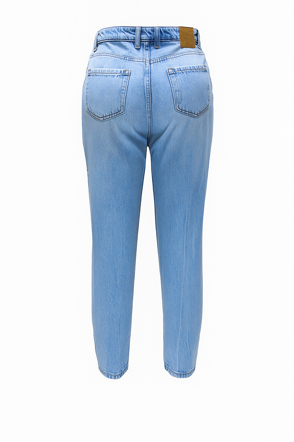 LIGHT WASH TOGGLE BELT DENIM  LIGHT WASH