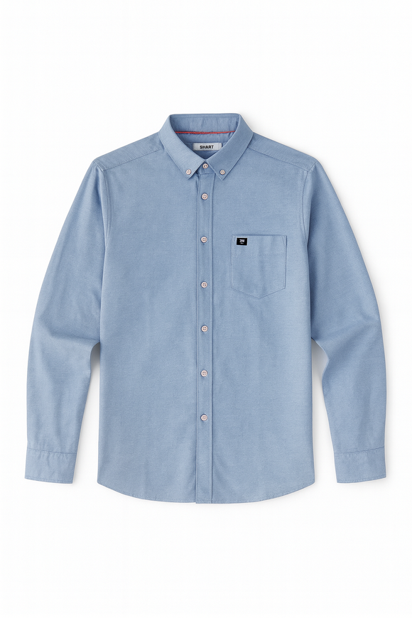 Sky Blue Mens Casual Shirt
