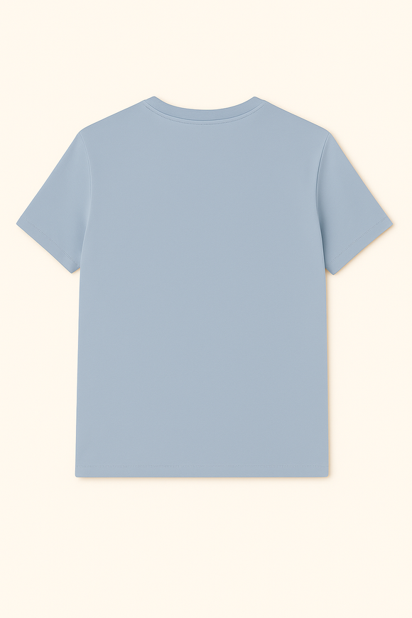 Basic Solid V Neck Tee Assorted Small