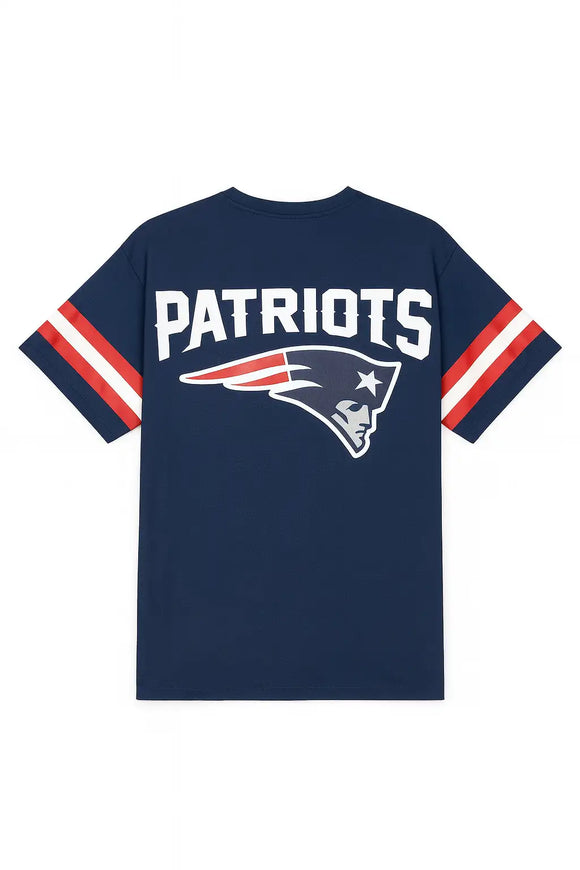 New England Patriots Lounge Tee Blue Small