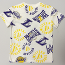 Off White Nba Lakers Aop T Shirt Cream-3