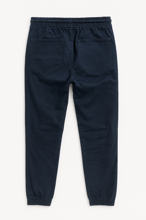 Navy Twill Jogger Navy