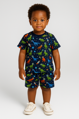 Purple Marie Pajama Sets Pale Blue