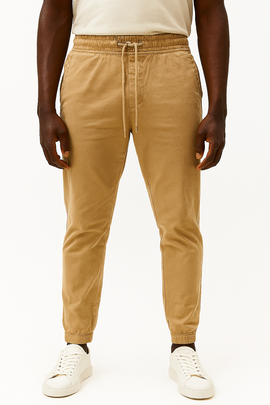 Stone Twill Jogger Stonewash