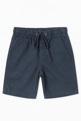 Navy Pullon Shorts - 0