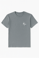 Grey T Shirt And  Pyjama Shorts Set-3