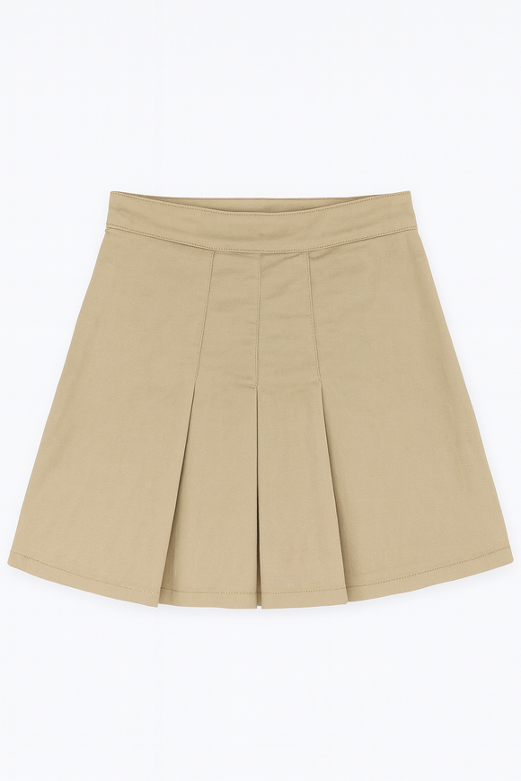 Beige   Khaki Skirt  Beige