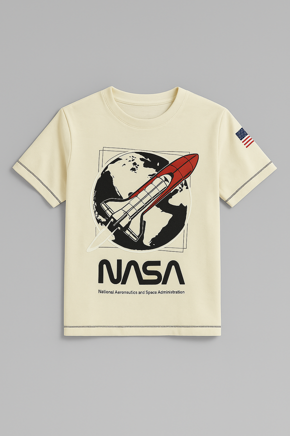 Ecru Nasa T Shirt Ecru