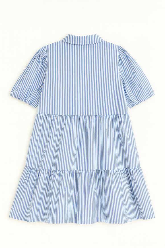 Blue White Stripes Dress Assorted