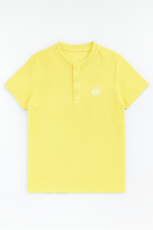 Asst Short Sleeve Jacuard T Shirt Assorted