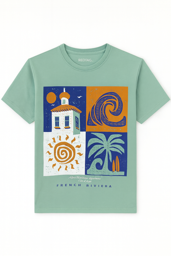 Basic Graphic Tee Assorted