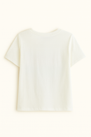 Ivory Powerpuff Girls Printed T Shirt Ivory-3