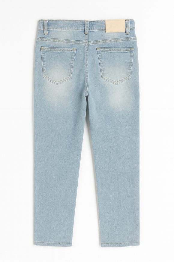 Gsr Basic Straight Fit Jeans Light Wash