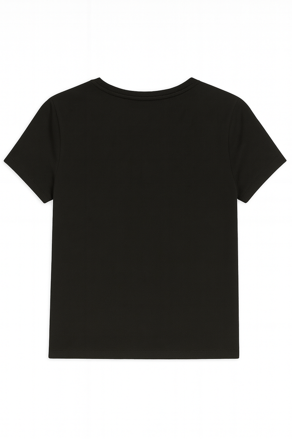 Charcoal Printed T Shirt