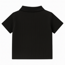 Black Jacquard Polo-4